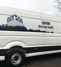 VW Crafter ply lining and vankit racking