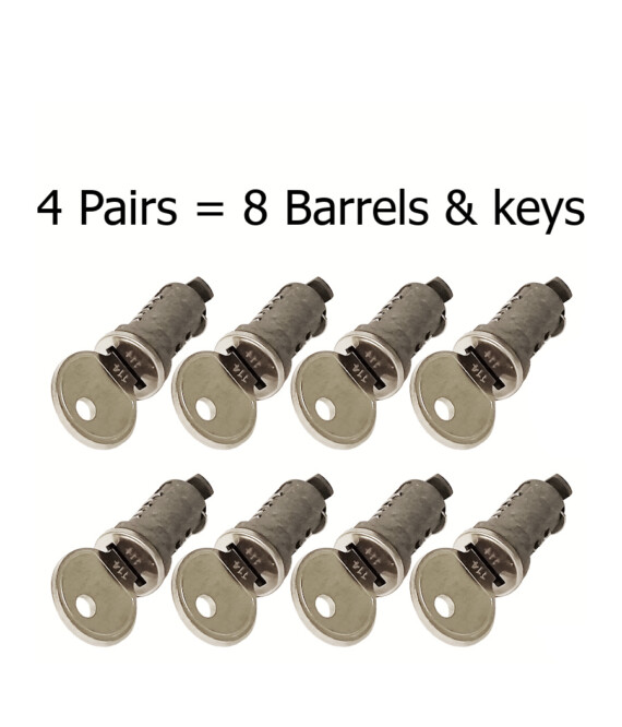 Rhino KammBar Lock Barrels and Keys - Vehicle Accessories Ltd